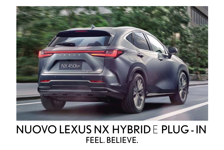 Nuovo Lexus NX Plug-in Hybrid