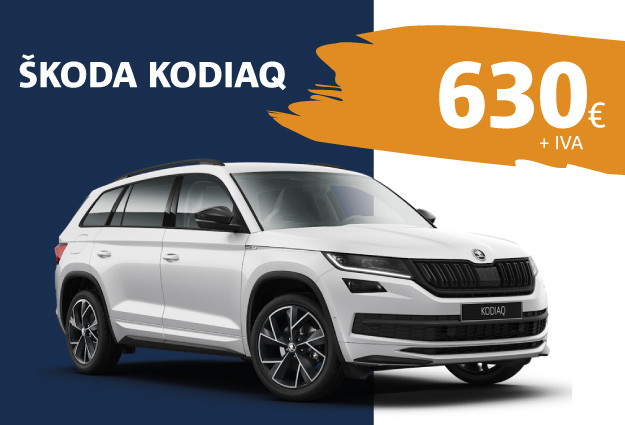 Noleggio Medio Termine con ŠKODA Kodiaq