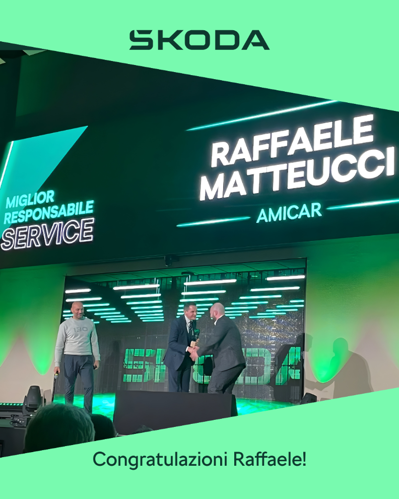 Premio Skoda Miglior Responsabile Service 2025