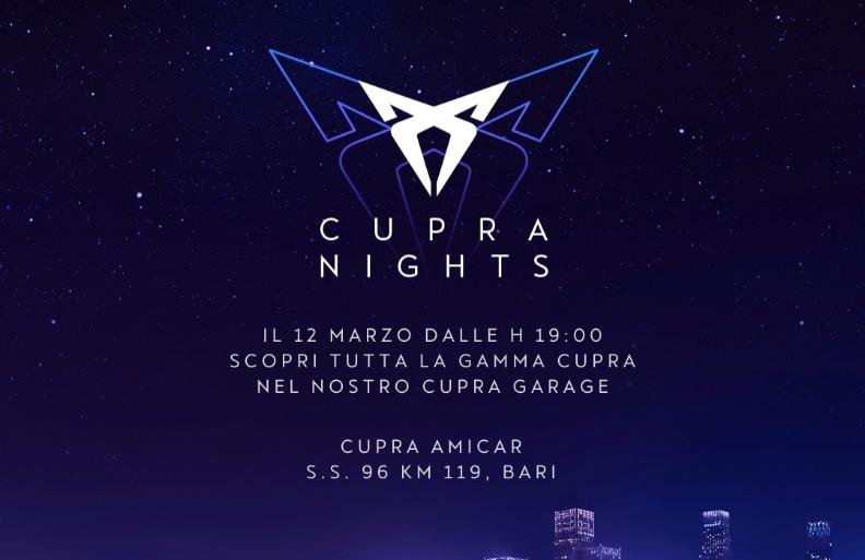 CUPRA NIGHT - 12 MARZO 2026